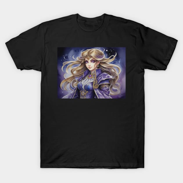 Anime-Infused Delight: Rare Dark Magician Girl Abystyle Art T-Shirt by OutlawedElegance